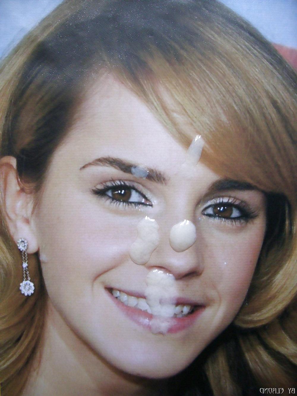 25P Sperma auf Emma Watson (frühes Werk)