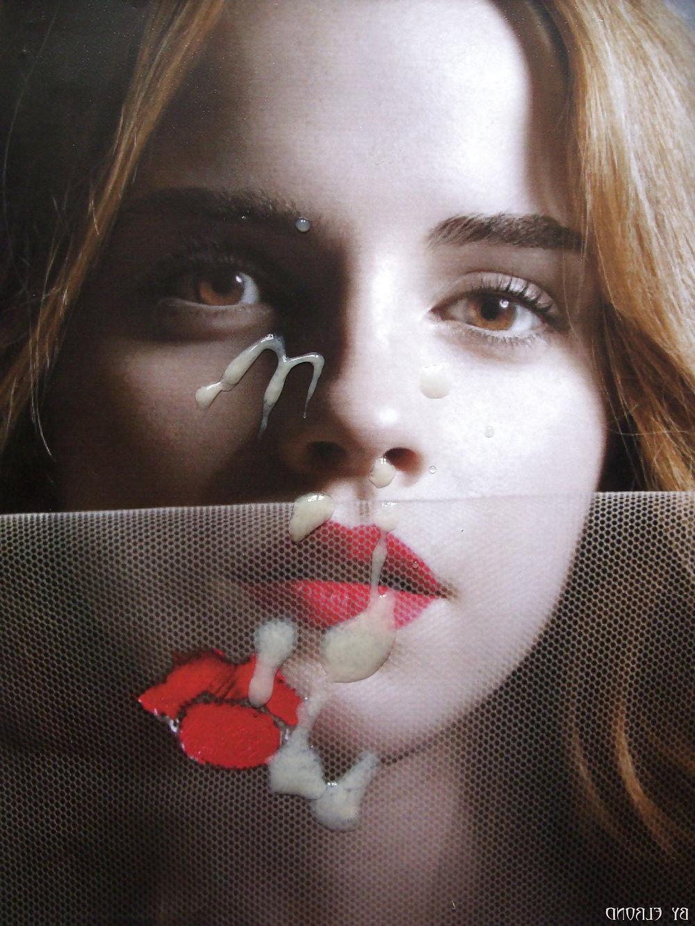 25P Sperma auf Emma Watson (frühes Werk)