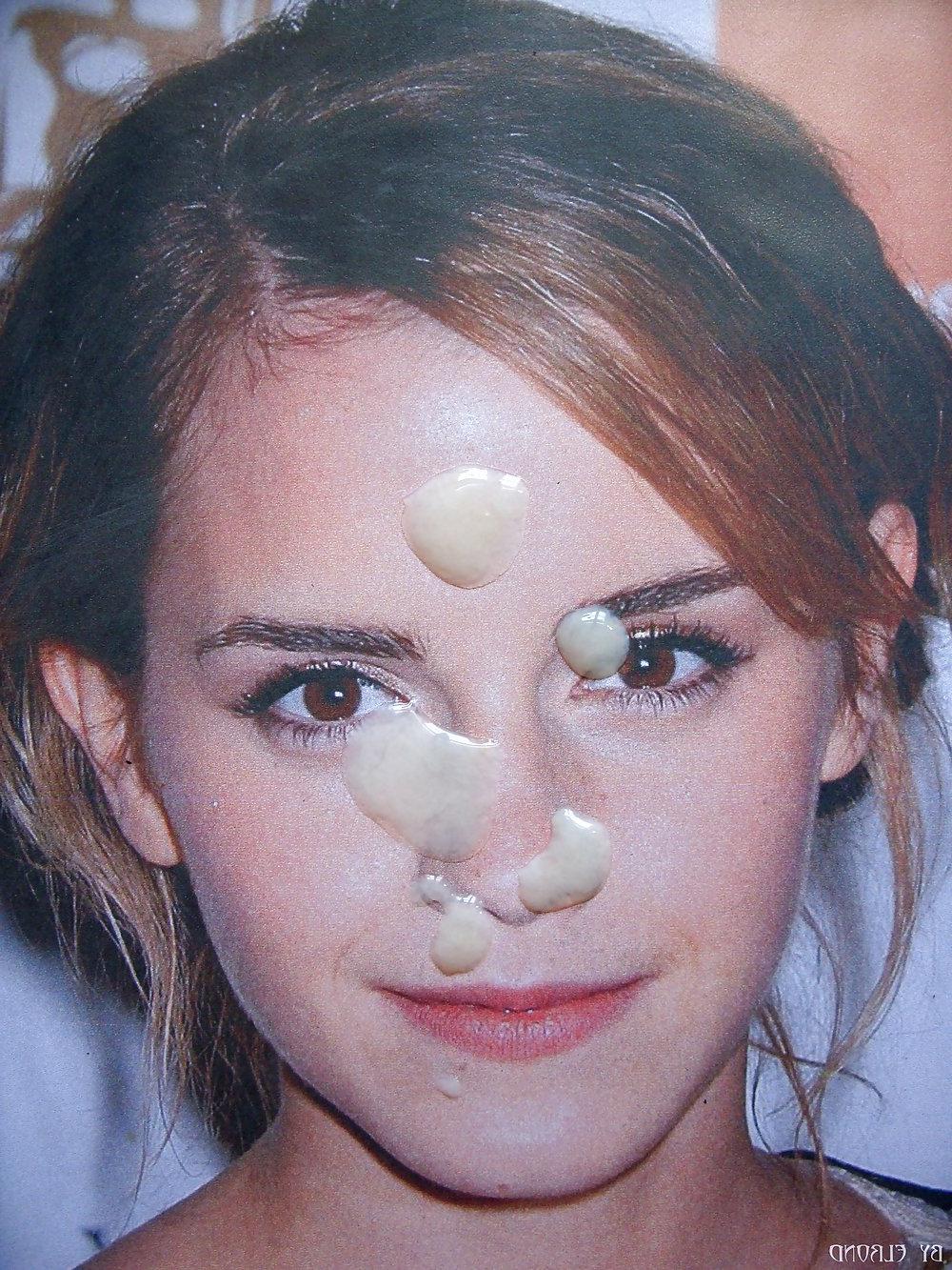 25P Sperma auf Emma Watson (frühes Werk)