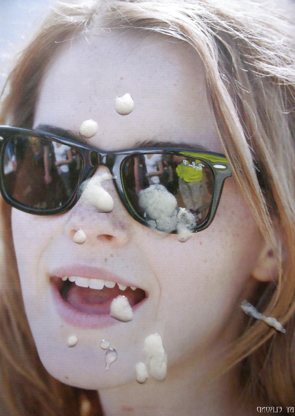 25P Sperma auf Emma Watson (frühes Werk)