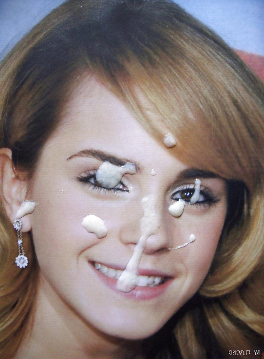 25P Sperma auf Emma Watson (frühes Werk)