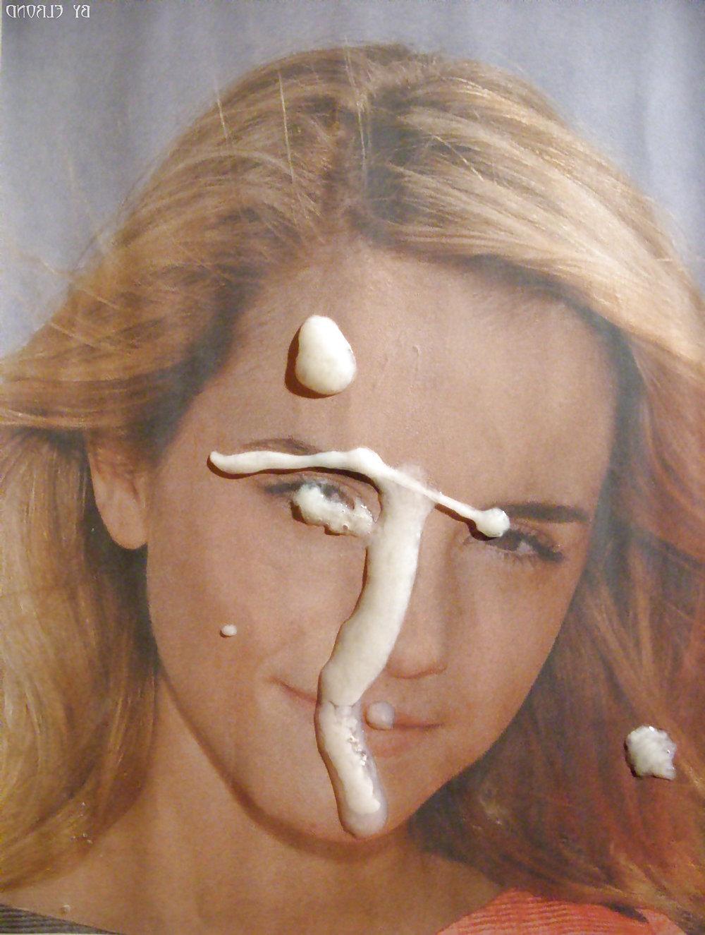 25P Sperma auf Emma Watson (frühes Werk)