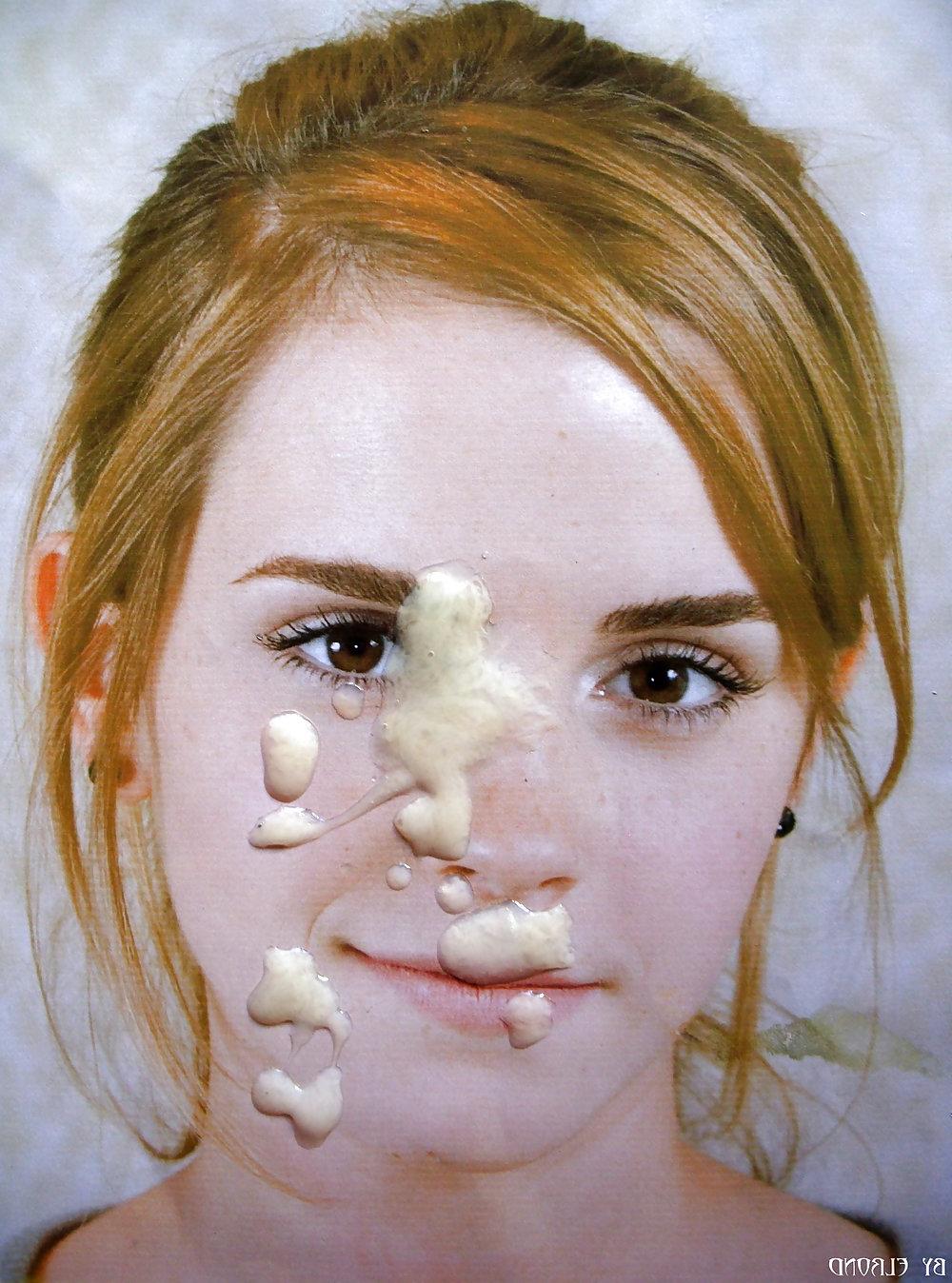 25P Sperma auf Emma Watson (frühes Werk)