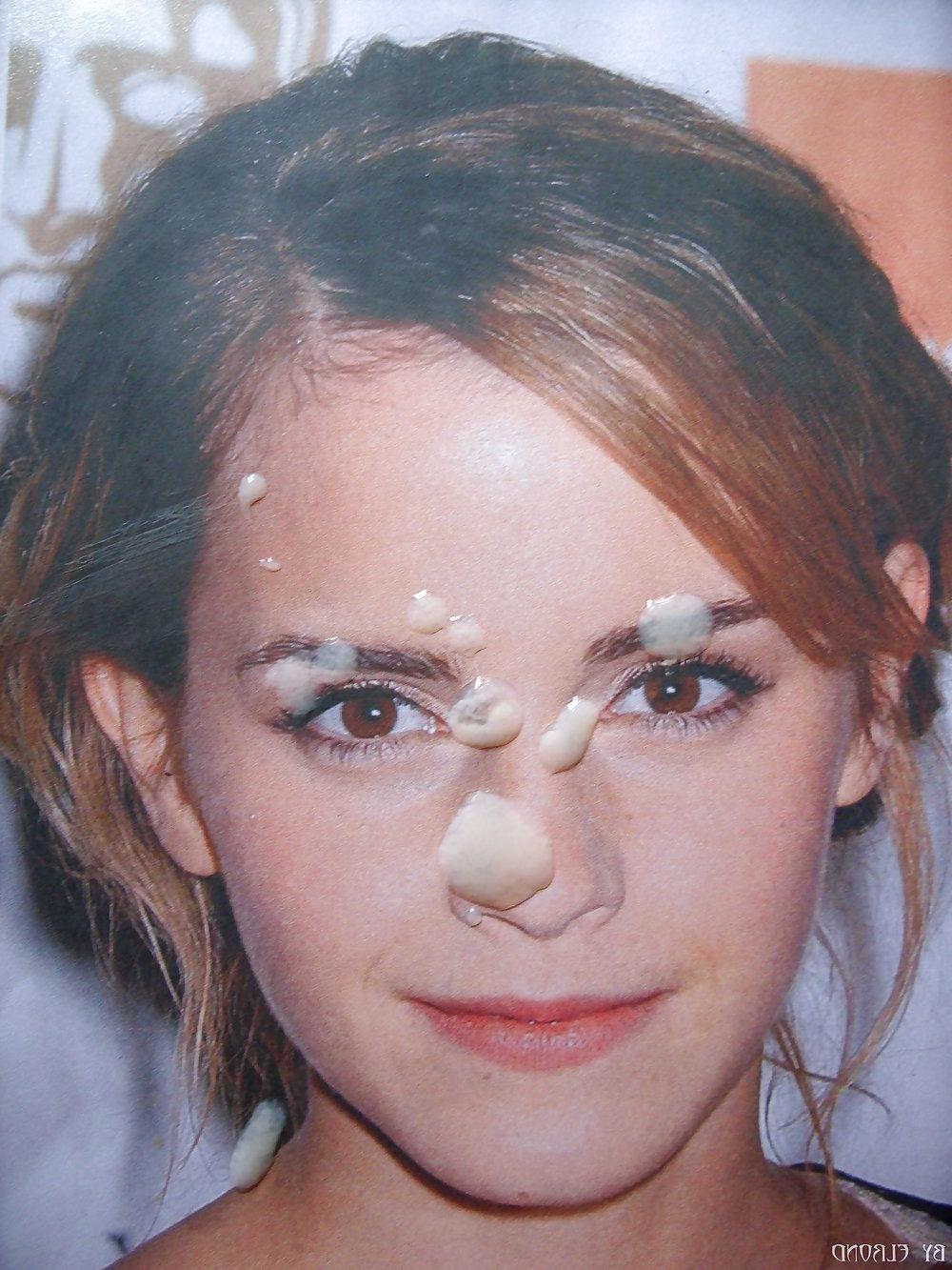 25P Sperma auf Emma Watson (frühes Werk)