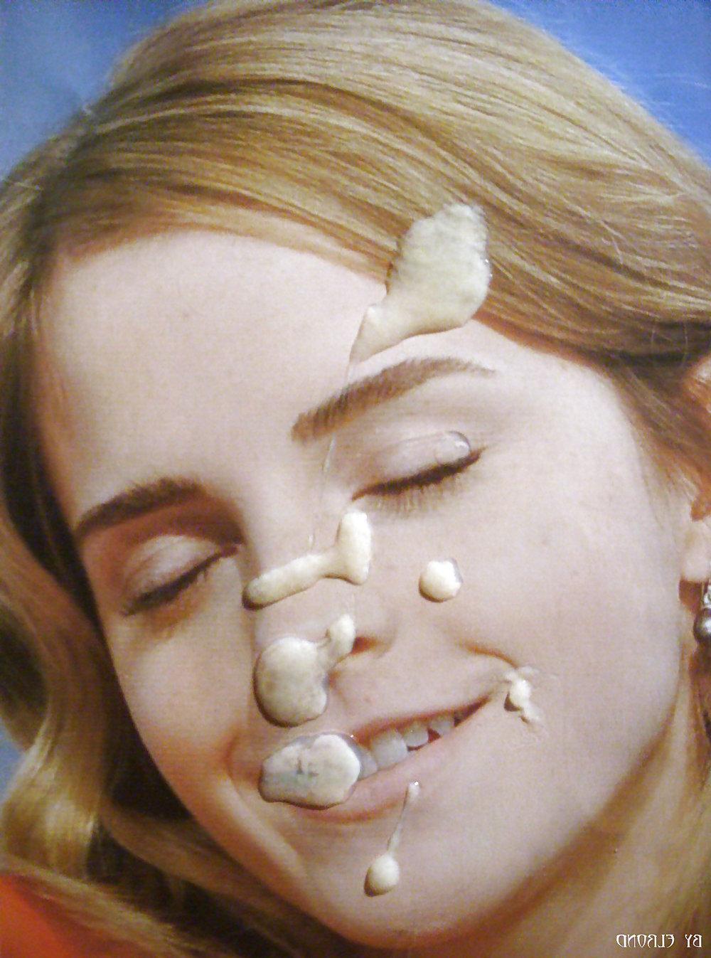 25P Sperma auf Emma Watson (frühes Werk)