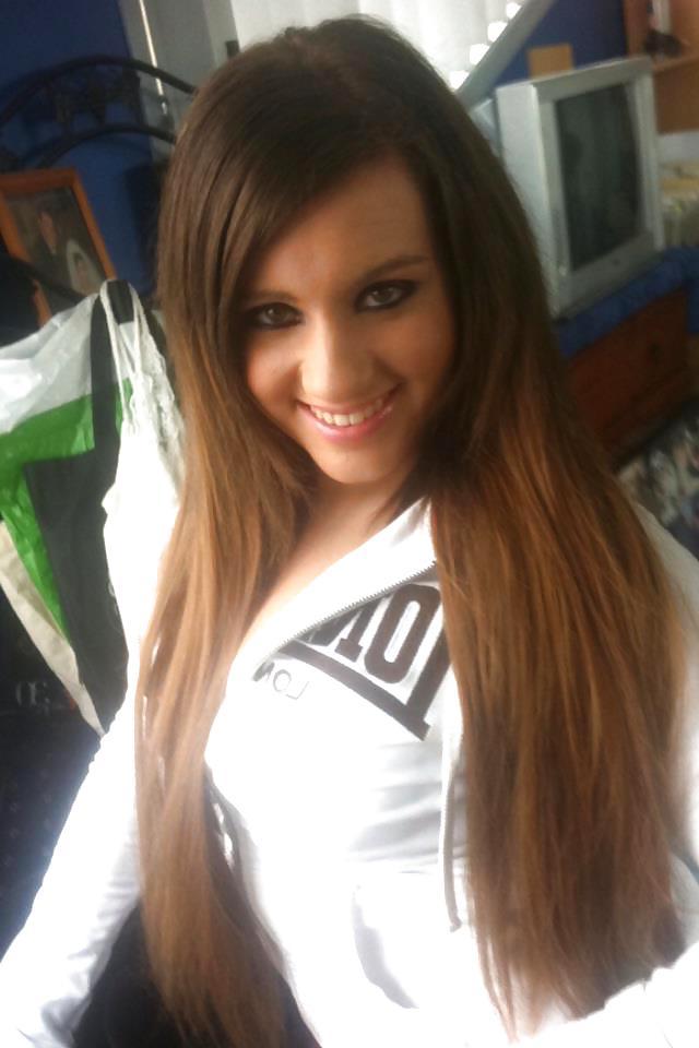 25P Cum on this facebook slut!