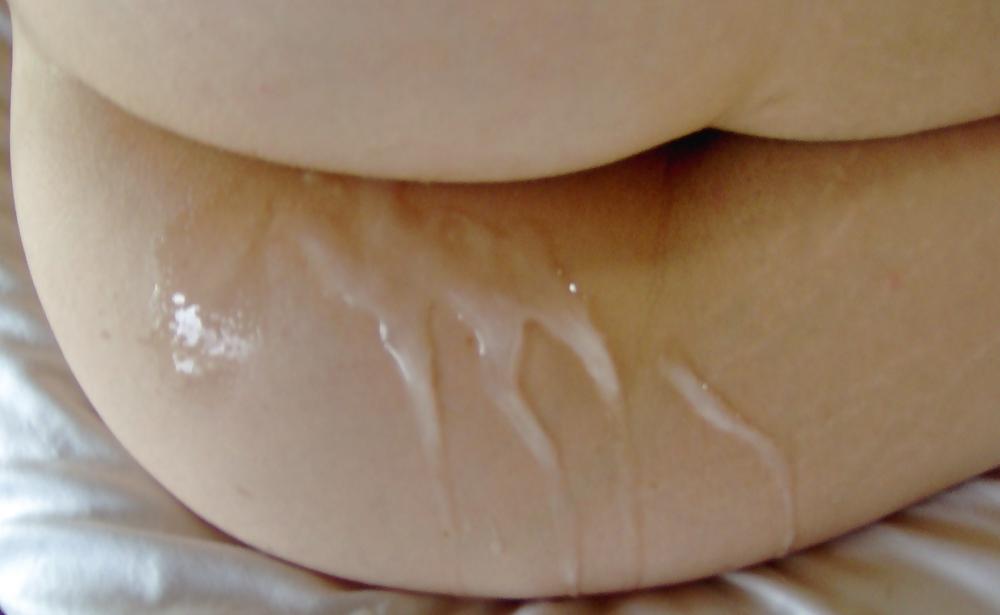 7P Sperma auf ihren Arsch