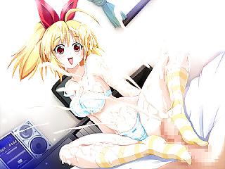 19P Messy Footjob Anime