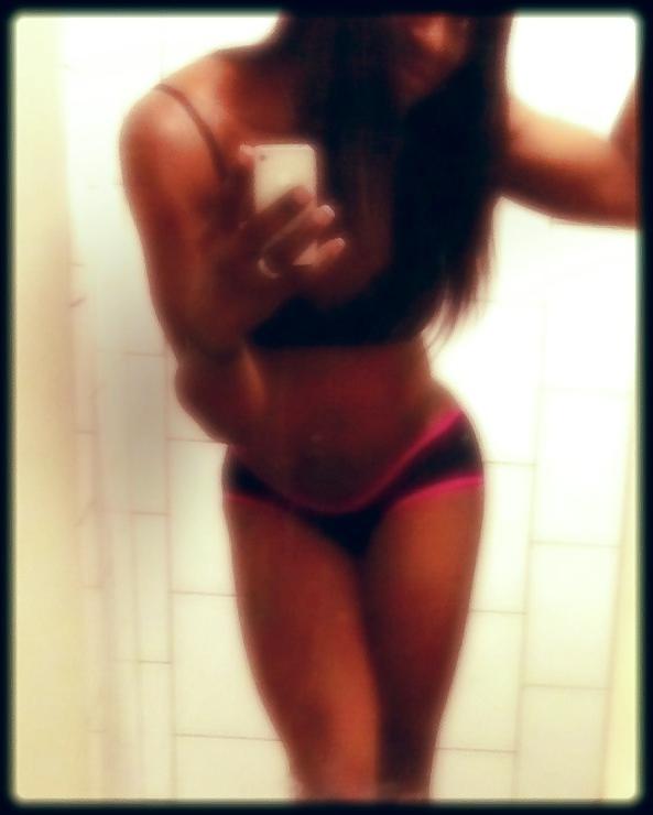 15P Black bra & panties