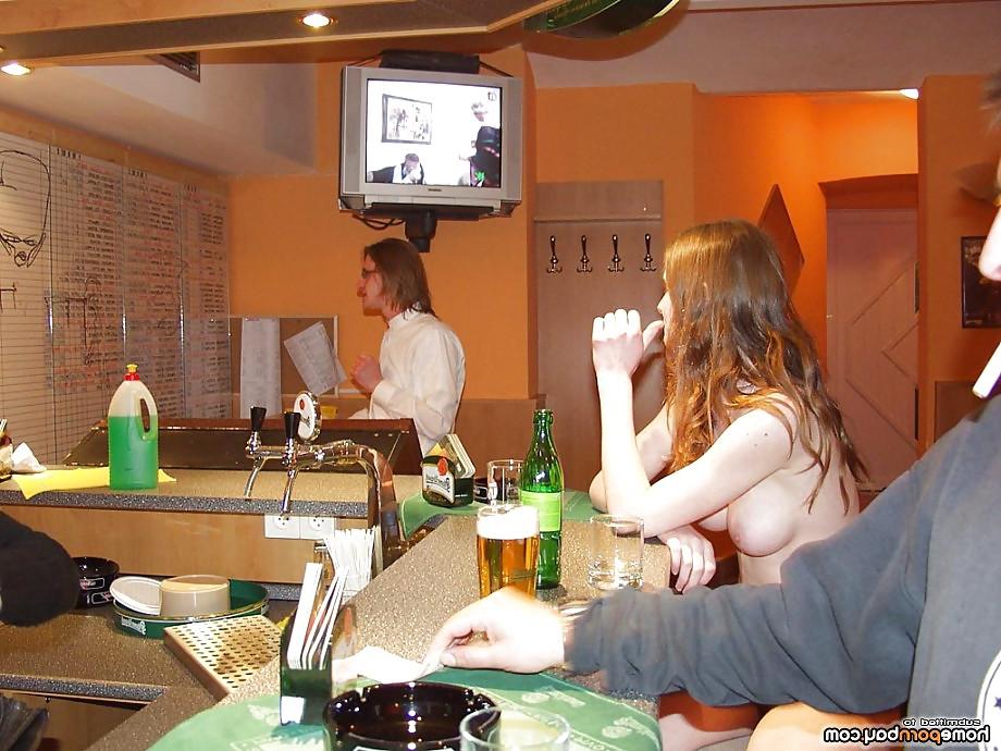 18P Nude babe in the bar