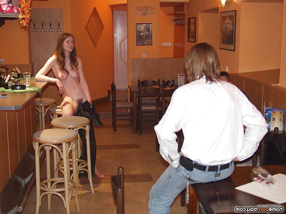 18P Nude babe in the bar