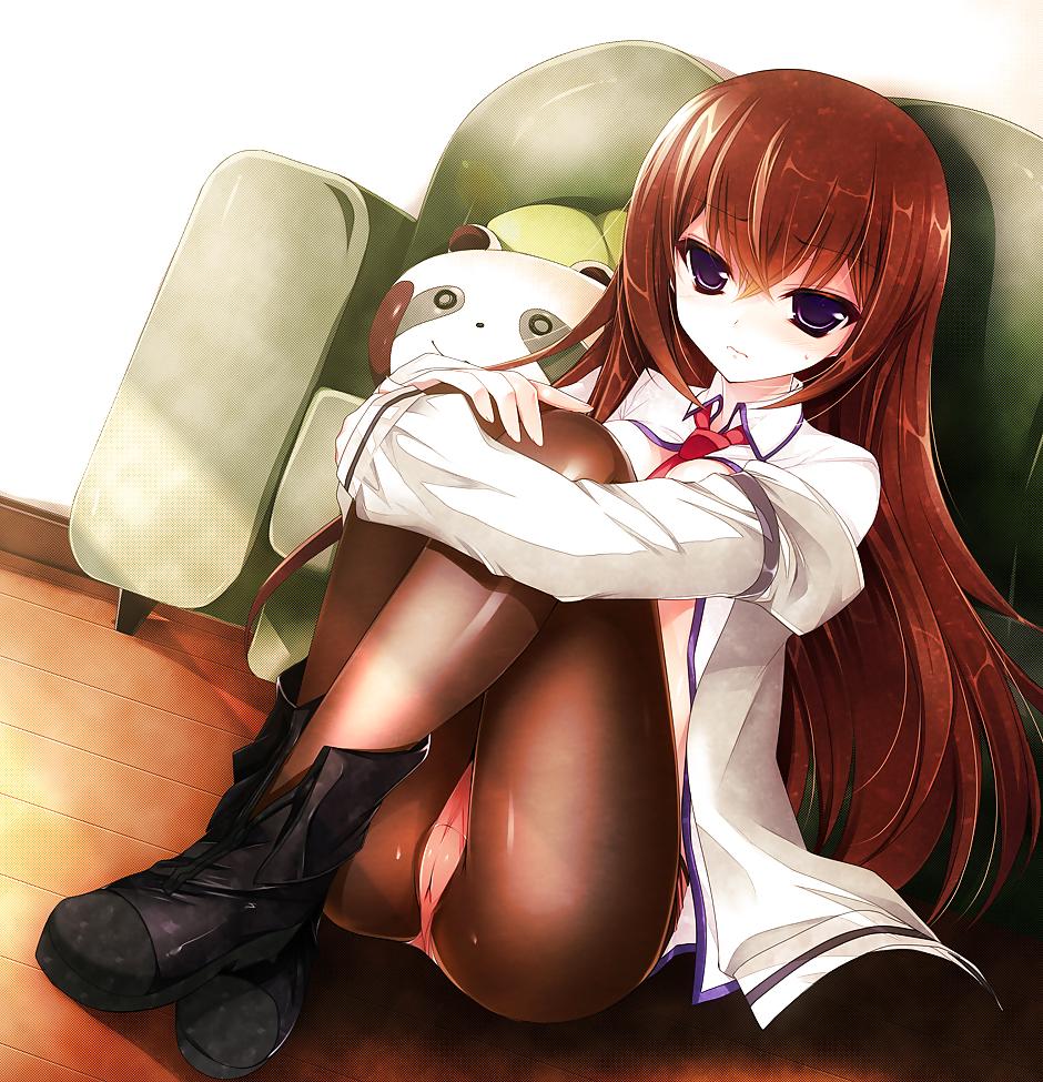 25P Pantyhose & Tights Anime-Manga-Hentai Vol 27. SteinsGate.