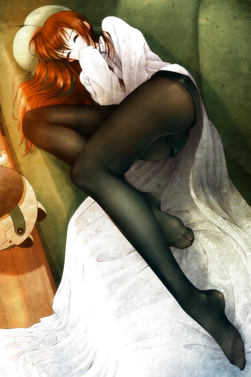 25P Pantyhose & Tights Anime-Manga-Hentai Vol 27. SteinsGate.