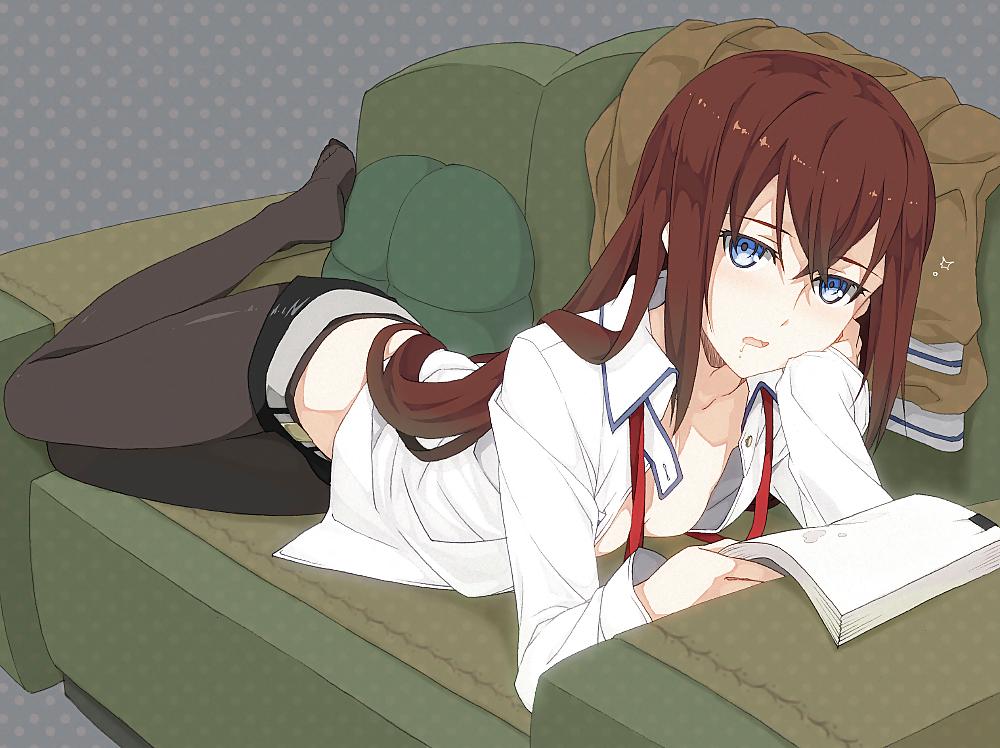 25P Pantyhose & Tights Anime-Manga-Hentai Vol 27. SteinsGate.