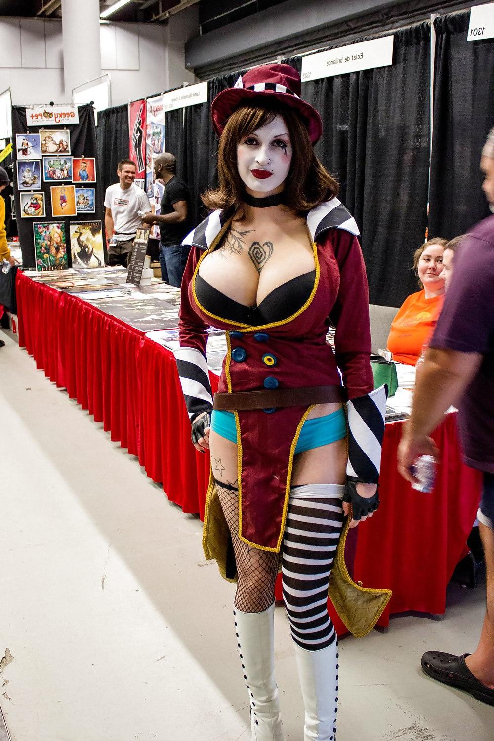 17P Fetish Model with Big Fake Tits!
