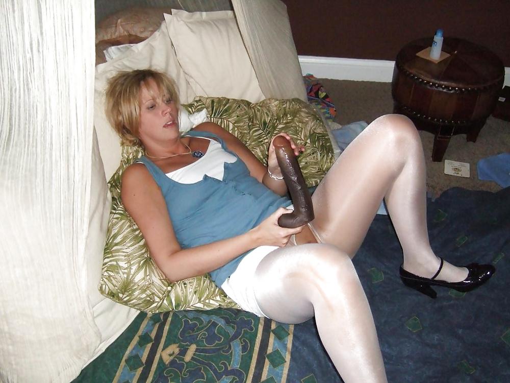 25P STUNNING Blonde MILF In Pantyhose