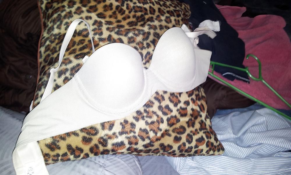 6P Sex with sister's bra and her leopard cushion