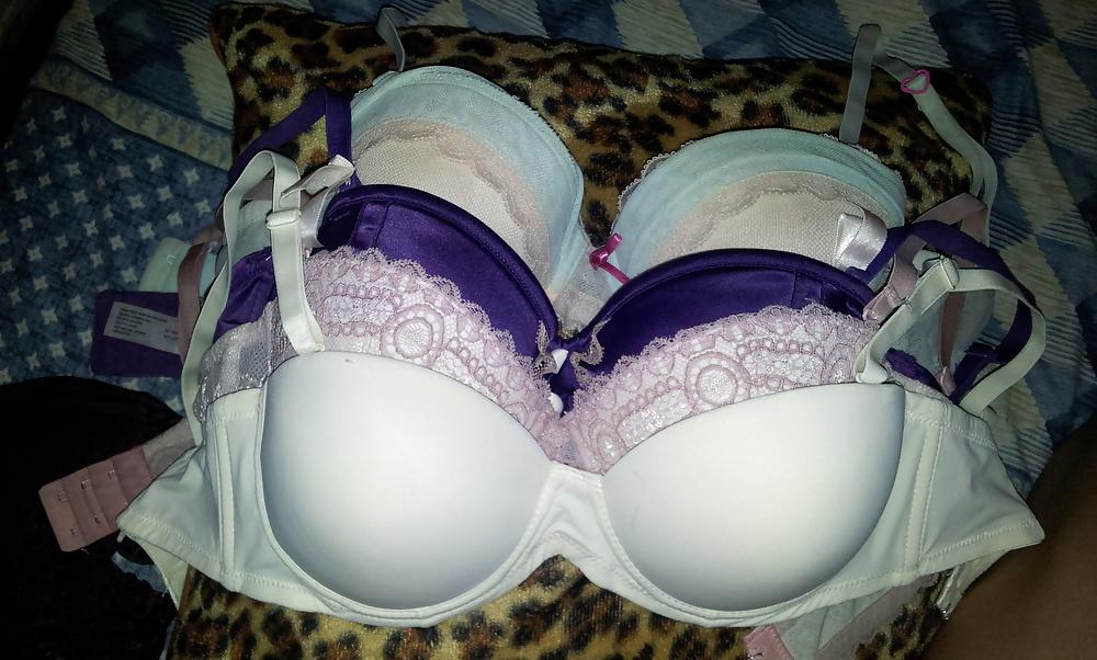 6P Sex with sister's bra and her leopard cushion