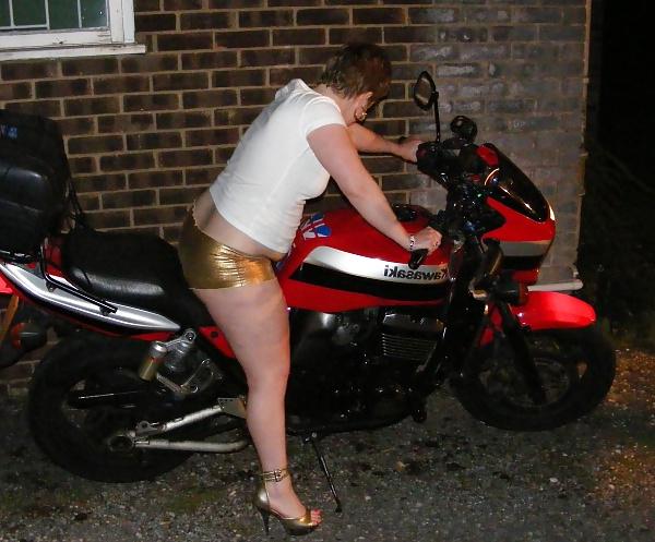 10P Biker babe