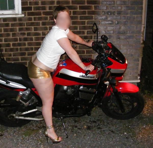 10P Biker babe