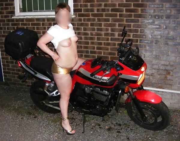 10P Biker babe