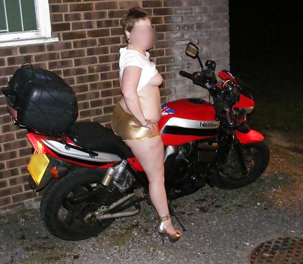 10P Biker babe