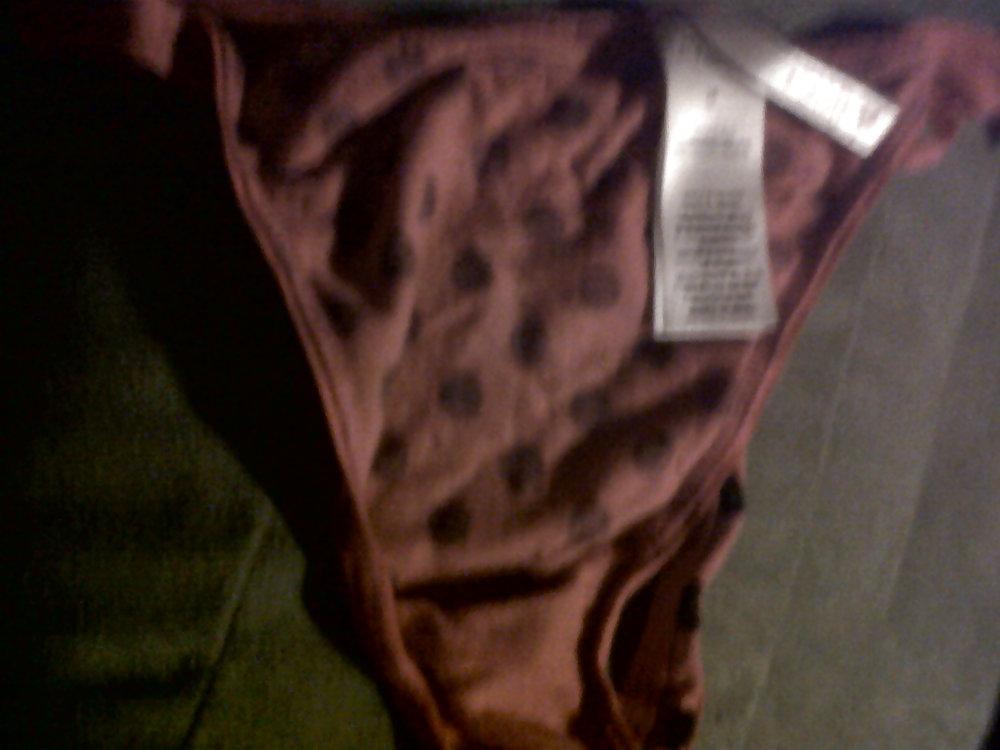 6P Cum on Miss Peach Dirty & clean panties