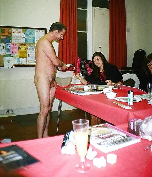 10P Women and cock 14 - Real CFNM party
