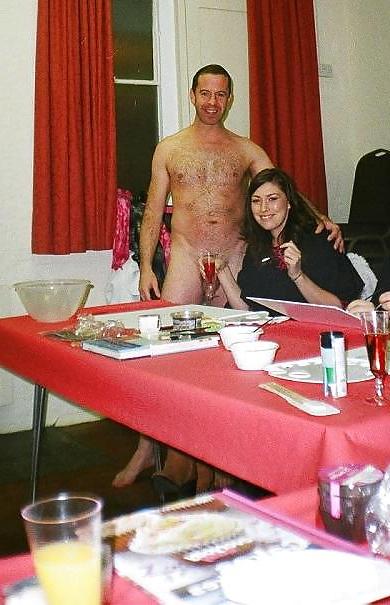 10P Women and cock 14 - Real CFNM party