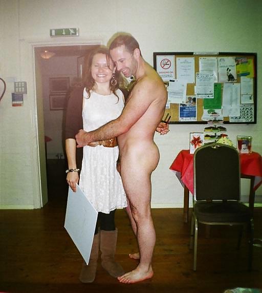 10P Women and cock 14 - Real CFNM party