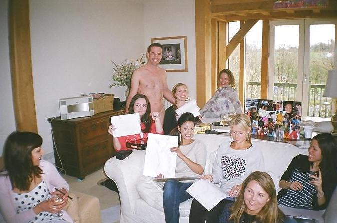 16P Women and cock 12 - Real CFNM party