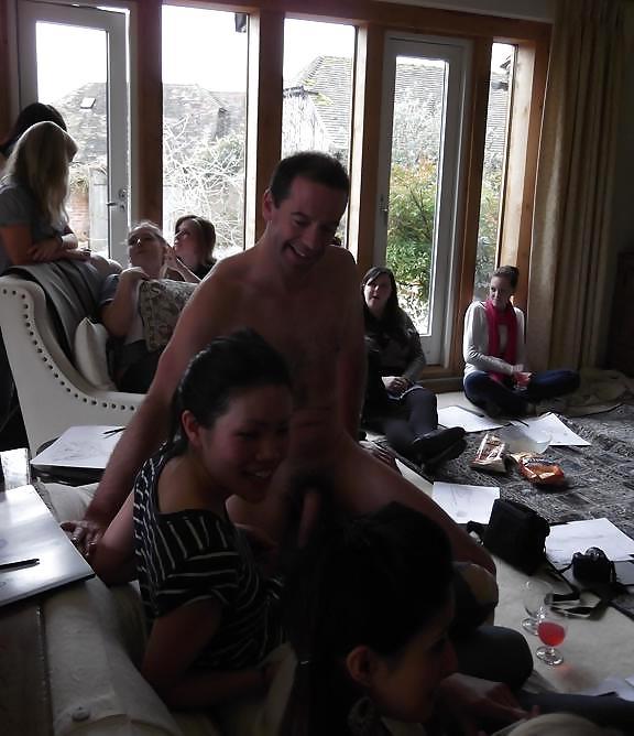 16P Women and cock 12 - Real CFNM party