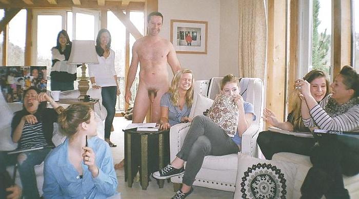 16P Women and cock 12 - Real CFNM party