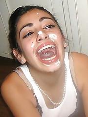 25P Cum face teens!! so hot!!
