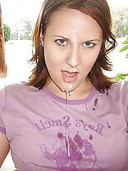25P Cum face teens!! so hot!!