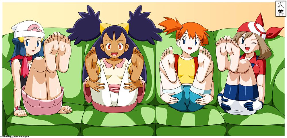 20P Sexy Feet Anime Style