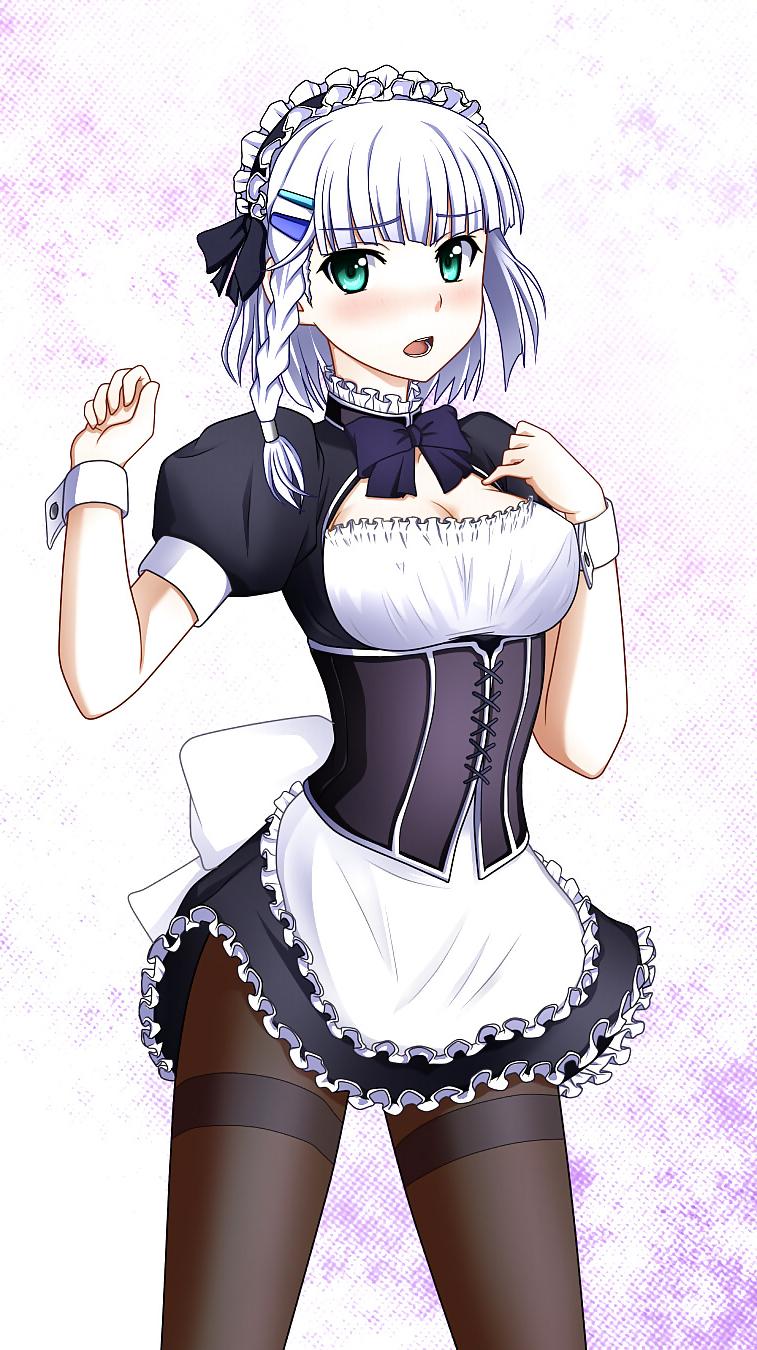 25P Jizzed and unjizzed anime ladies