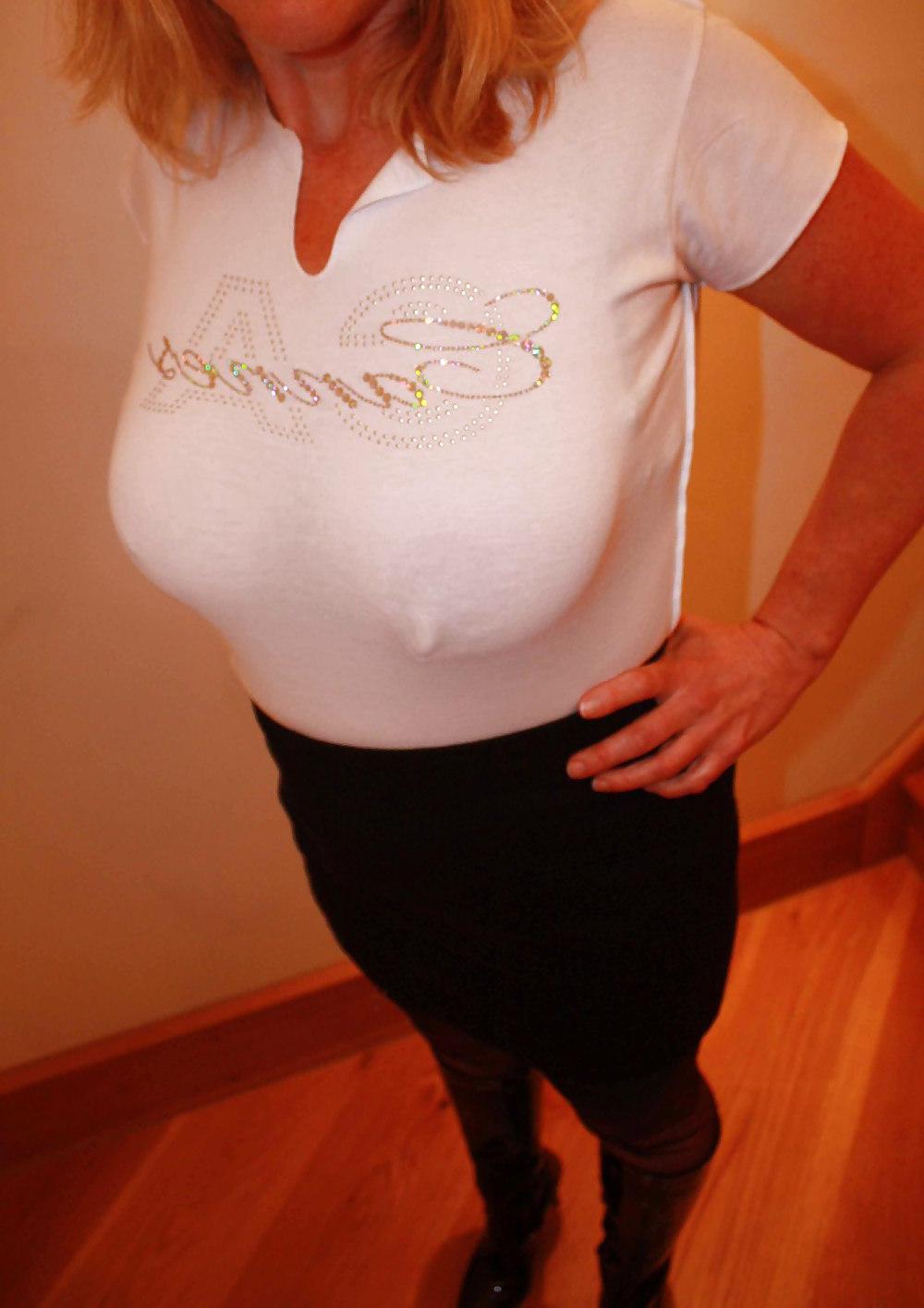 6P Tight top and quarter cup bra