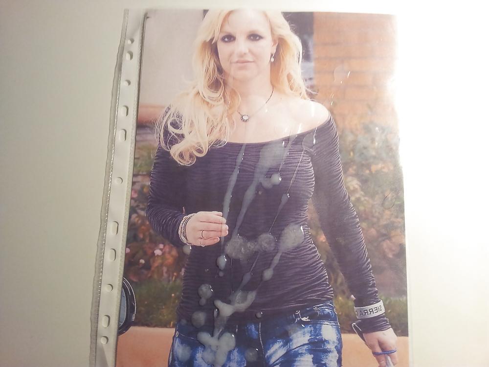 12P Cum on britney spears
