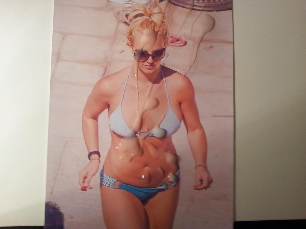 12P Cum on britney spears