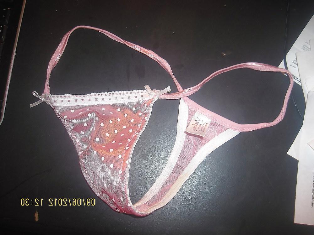 9P Cumming on my nieces pretty pink shiny used panties 