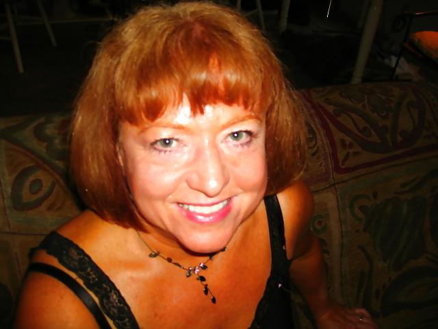 25P Mature redhead Gwen gangbanged and facialed