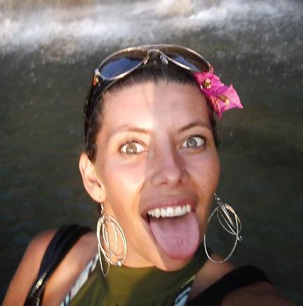 20P French MILF Laetitia's Self Face Shots 2