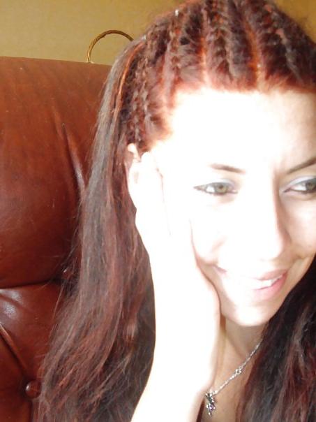 20P French MILF Laetitia's Self Face Shots 2