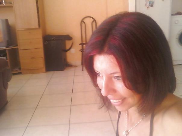 20P French MILF Laetitia's Self Face Shots 2