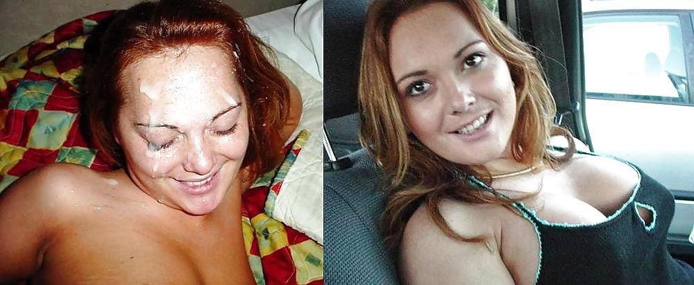 15P Before and after cumshot II