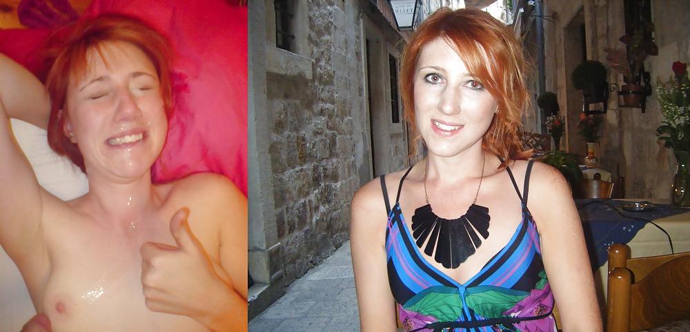 15P Before and after cumshot II
