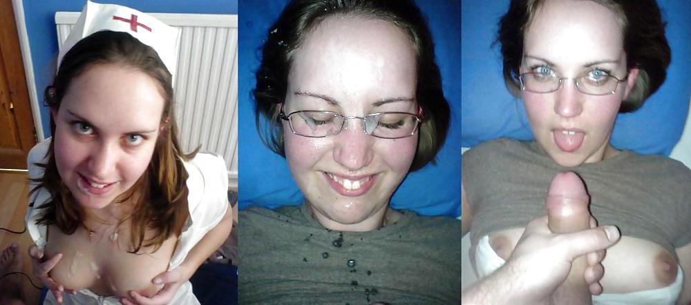 15P Before and after cumshot II