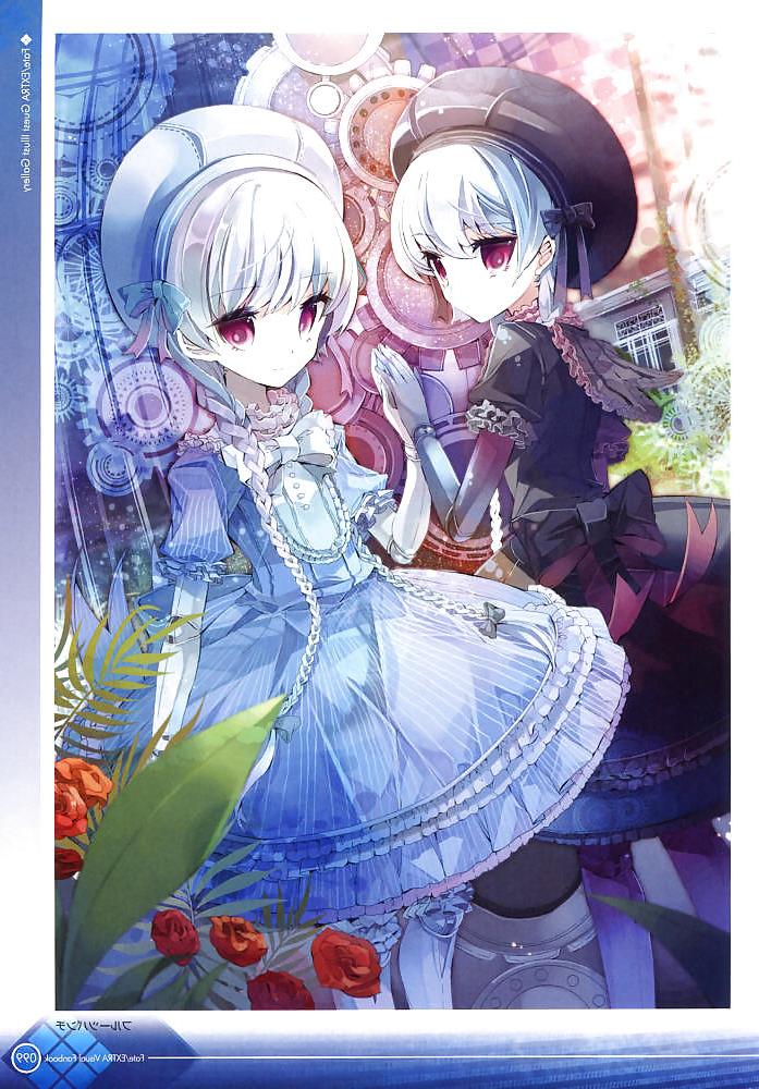 25P Anime Fluffy Cute Girls