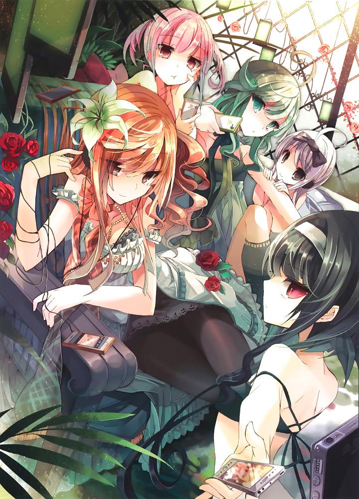 25P Anime Fluffy Cute Girls